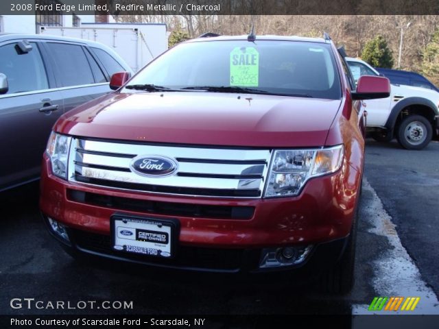 2008 Ford Edge Limited in Redfire Metallic