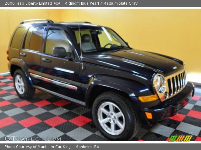 2006 Jeep Liberty Limited 4x4 in Midnight Blue Pearl