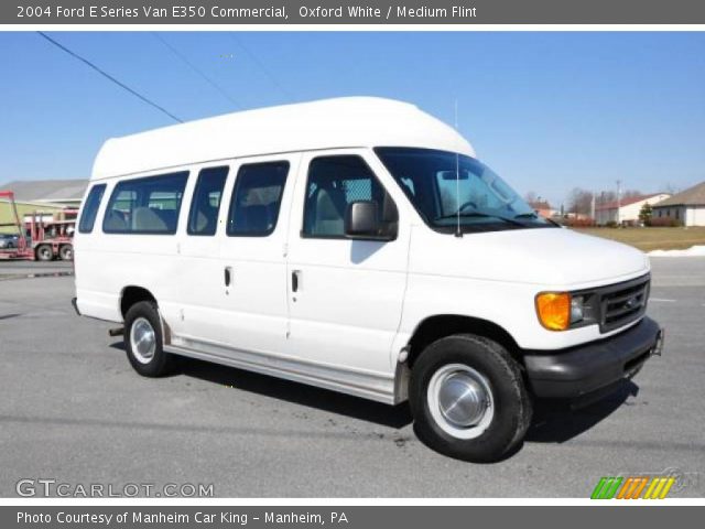 2004 Ford E Series Van E350 Commercial in Oxford White