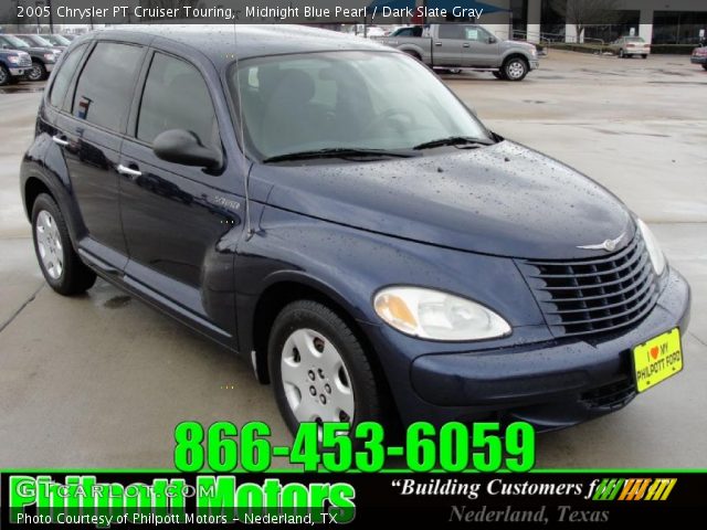 2005 Chrysler PT Cruiser Touring in Midnight Blue Pearl