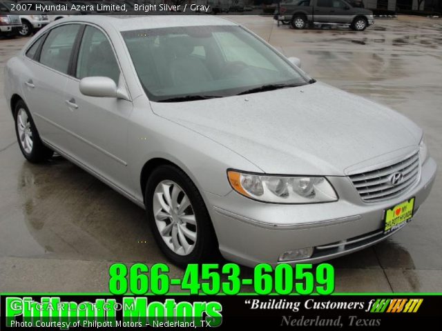 2007 Hyundai Azera Limited in Bright Silver