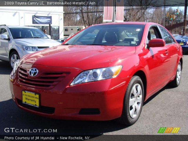 2009 Toyota Camry LE in Barcelona Red Metallic