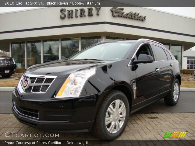 2010 Cadillac SRX V6 in Black Raven