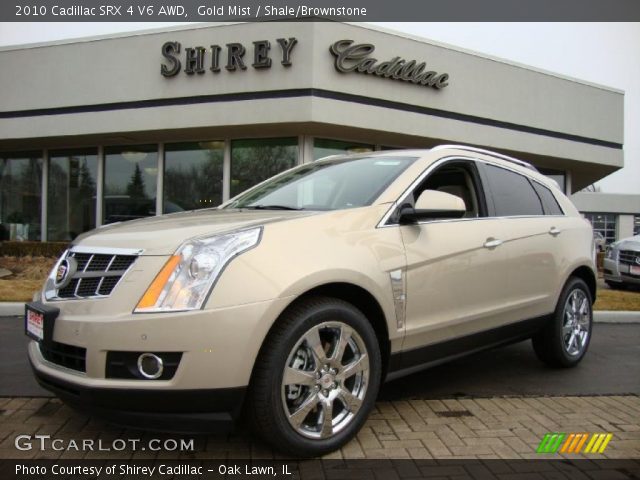 2010 Cadillac SRX 4 V6 AWD in Gold Mist