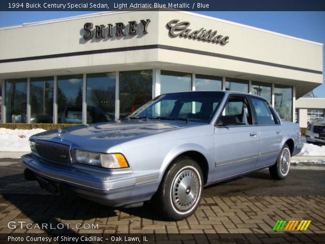 1994 Buick Century Special Sedan in Light Adriatic Blue Metallic
