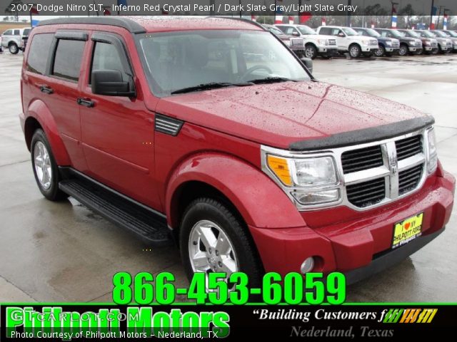 2007 Dodge Nitro SLT in Inferno Red Crystal Pearl