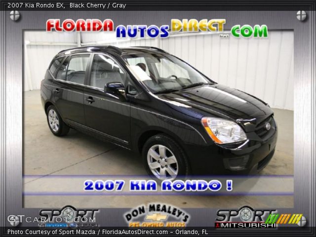 2007 Kia Rondo EX in Black Cherry