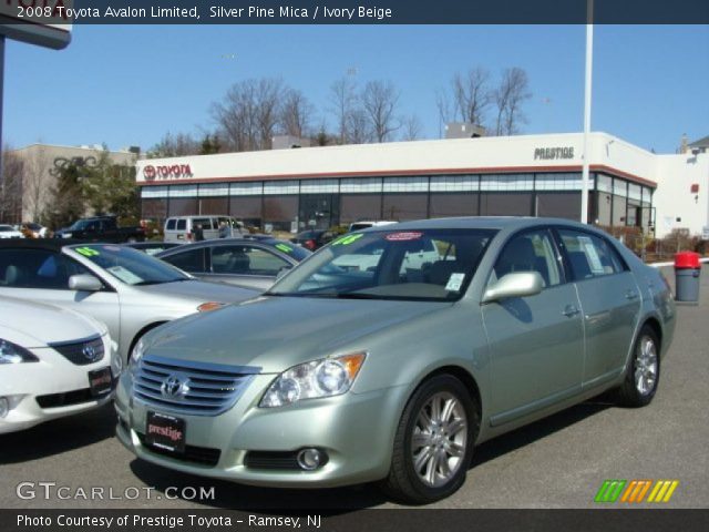 2008 Toyota Avalon Limited in Silver Pine Mica