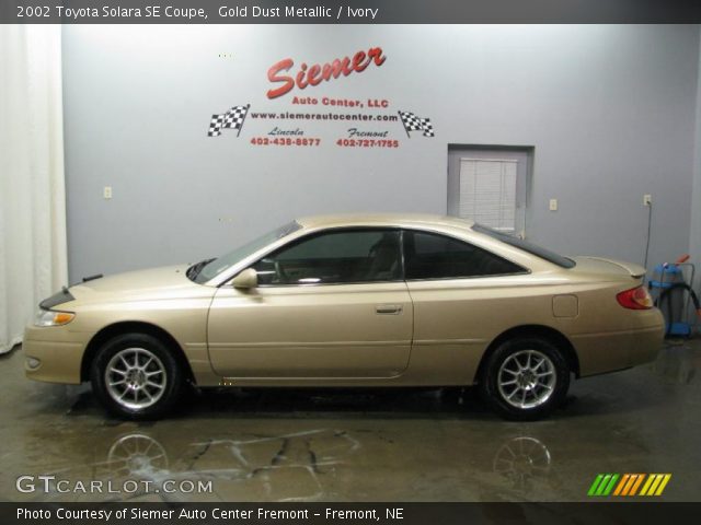 2002 Toyota Solara SE Coupe in Gold Dust Metallic