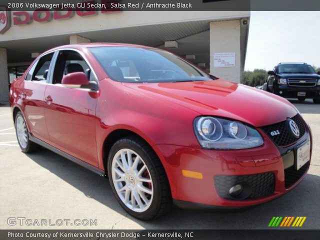 2006 Volkswagen Jetta GLI Sedan in Salsa Red