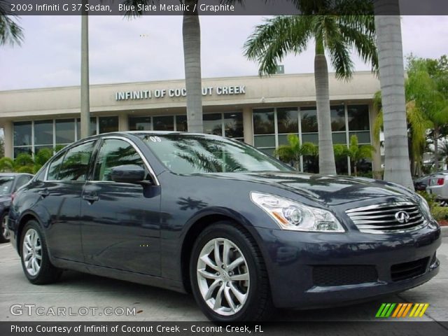 2009 Infiniti G 37 Sedan in Blue Slate Metallic