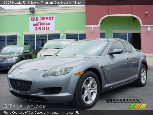 2005 Mazda RX-8 Sport in Titanium Gray Metallic