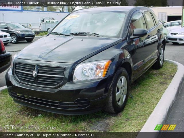 2008 Dodge Caliber SE in Brilliant Black Crystal Pearl