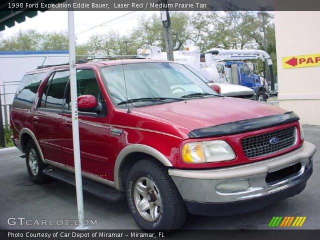 1998 Ford Expedition Eddie Bauer in Laser Red