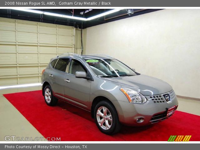 2008 Nissan Rogue SL AWD in Gotham Gray Metallic
