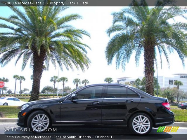 2008 Mercedes-Benz C 300 Sport in Black