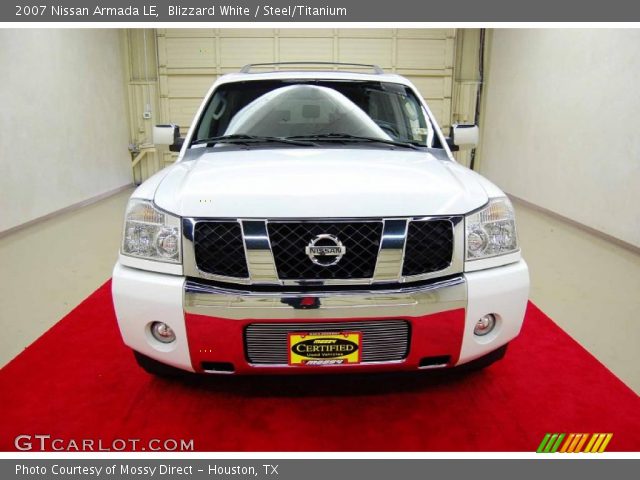 2007 Nissan Armada LE in Blizzard White