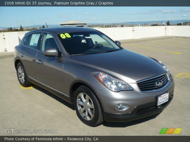 2008 Infiniti EX 35 Journey in Platinum Graphite Gray