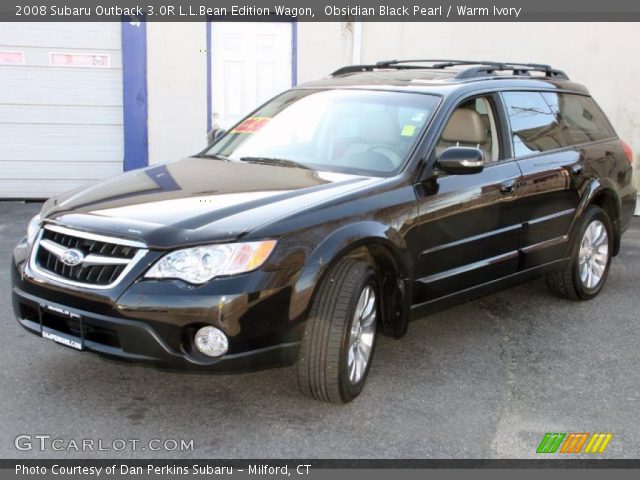 2008 Subaru Outback 3.0R L.L.Bean Edition Wagon in Obsidian Black Pearl