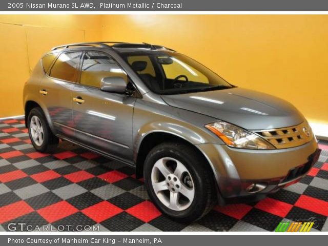 2005 Nissan Murano SL AWD in Platinum Metallic