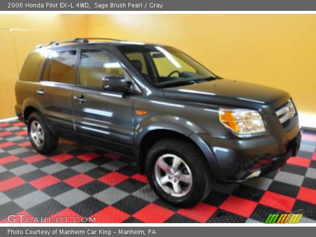 2006 Honda Pilot EX-L 4WD in Sage Brush Pearl