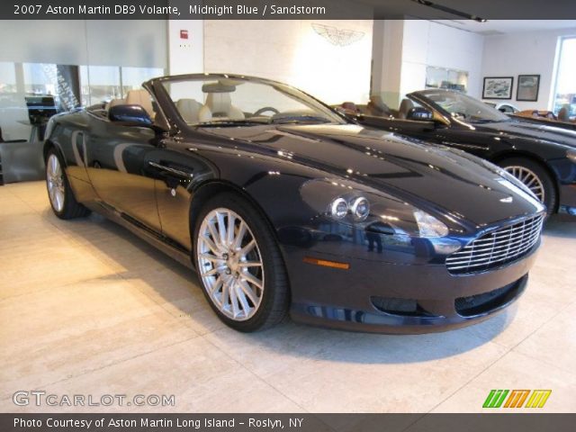 2007 Aston Martin DB9 Volante in Midnight Blue