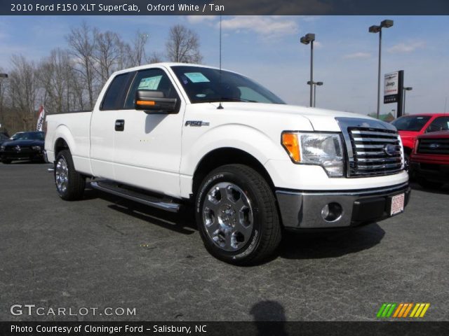 2010 Ford F150 XLT SuperCab in Oxford White