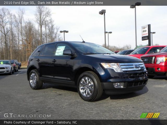 2010 Ford Edge SEL in Dark Ink Blue Metallic