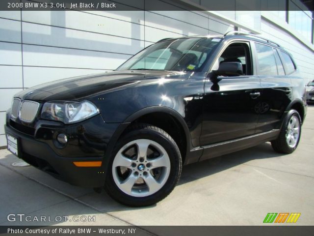 2008 BMW X3 3.0si in Jet Black