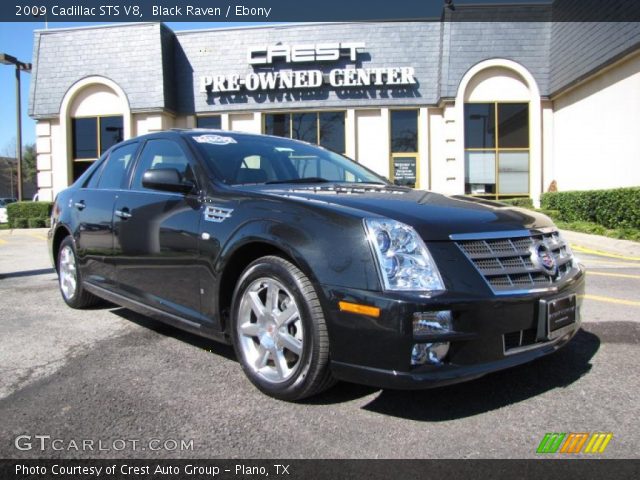 2009 Cadillac STS V8 in Black Raven