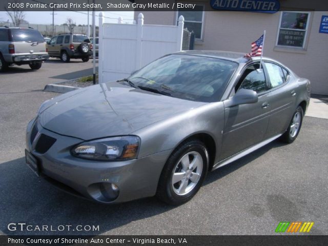 2008 Pontiac Grand Prix Sedan in Shadow Gray Metallic