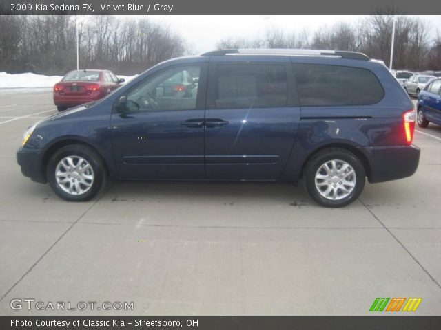 2009 Kia Sedona EX in Velvet Blue
