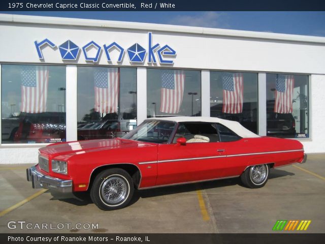 1975 Chevrolet Caprice Classic Convertible in Red