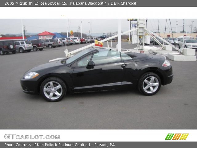 2009 Mitsubishi Eclipse Spyder GS in Kalapana Black Satin