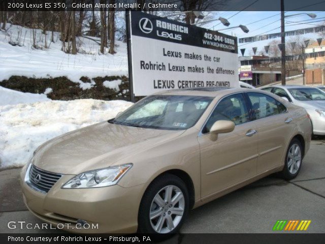 2009 Lexus ES 350 in Golden Almond Metallic