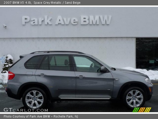 2007 BMW X5 4.8i in Space Grey Metallic