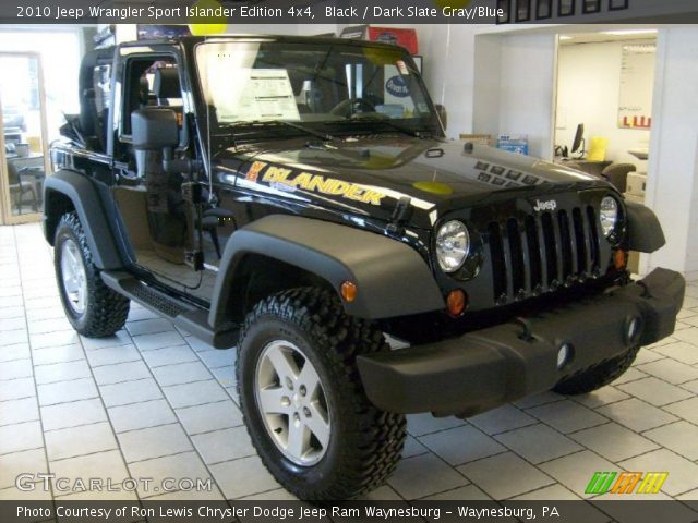 2010 Jeep Wrangler Sport Islander Edition 4x4 in Black