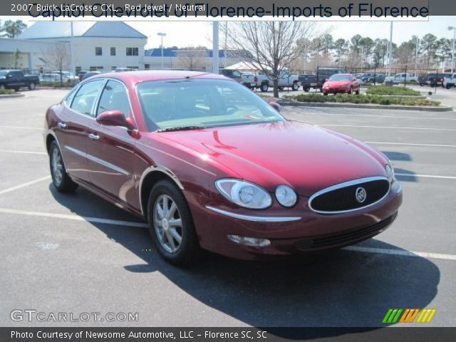 2007 Buick LaCrosse CXL in Red Jewel