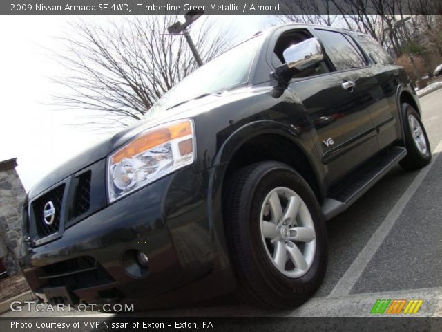 2009 Nissan Armada SE 4WD in Timberline Green Metallic