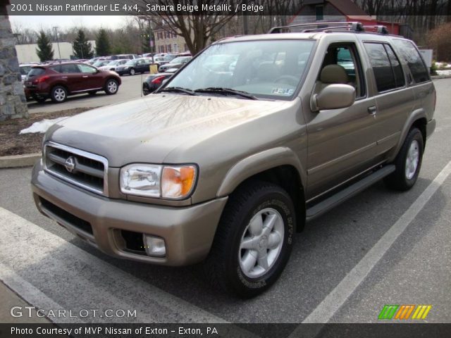 2001 Nissan Pathfinder LE 4x4 in Sahara Beige Metallic