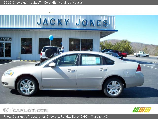 2010 Chevrolet Impala LT in Gold Mist Metallic