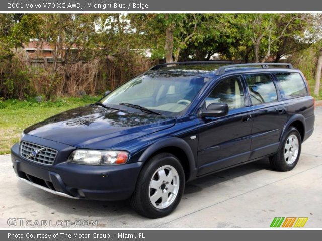 2001 Volvo V70 XC AWD in Midnight Blue