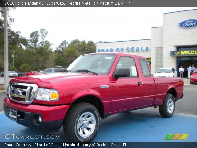 2010 Ford Ranger XLT SuperCab in Redfire Metallic