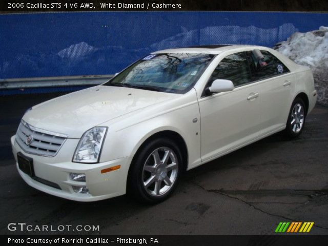 2006 Cadillac STS 4 V6 AWD in White Diamond