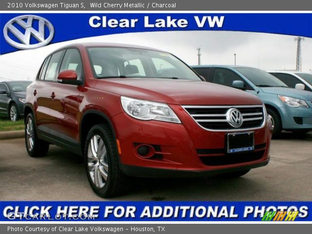 2010 Volkswagen Tiguan S in Wild Cherry Metallic