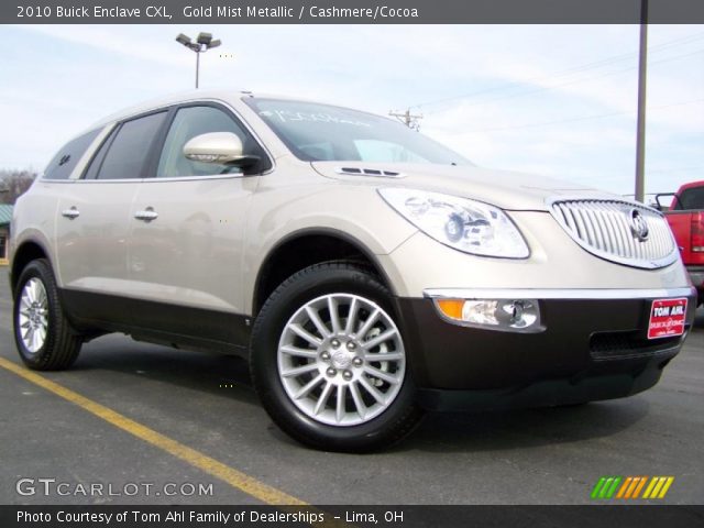2010 Buick Enclave CXL in Gold Mist Metallic