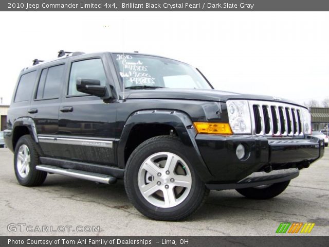 2010 Jeep Commander Limited 4x4 in Brilliant Black Crystal Pearl