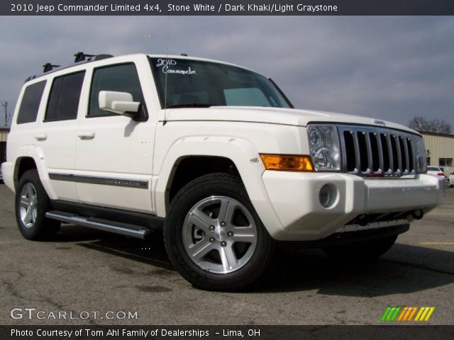 2010 Jeep Commander Limited 4x4 in Stone White