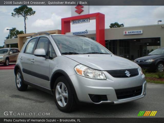 2008 Suzuki SX4 Crossover in Quicksilver Metallic
