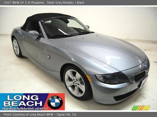 2007 BMW Z4 3.0i Roadster in Silver Grey Metallic